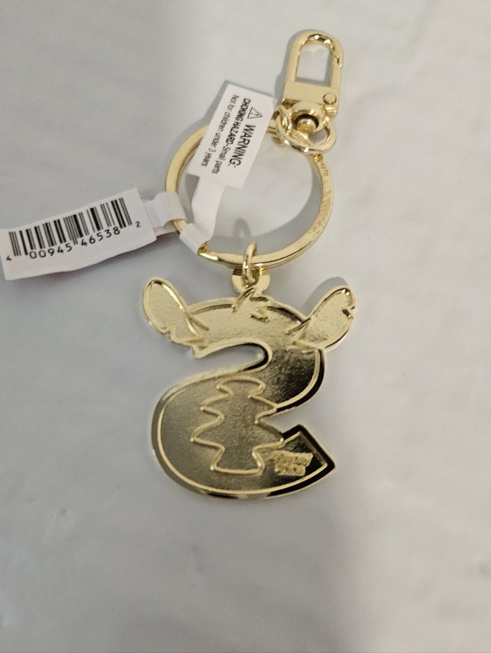 Disney Parks Character Alphabet Keychain.